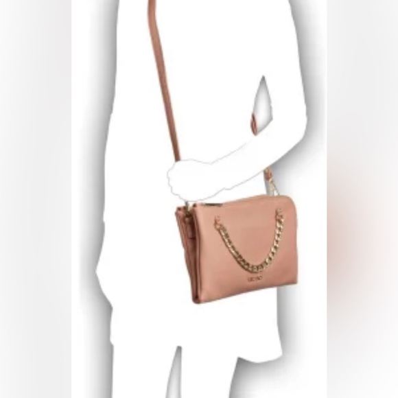 Liu Jo Pink Leather crossbody bag - Picture 4 of 8